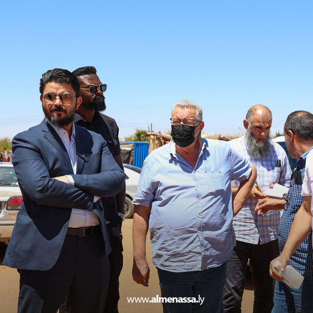 Extra111111111111111111111 الوكيل العام لوزارة الصحة يتفقد الوضع الصحي في الكفرة ويشرف على الخدمات الطبية