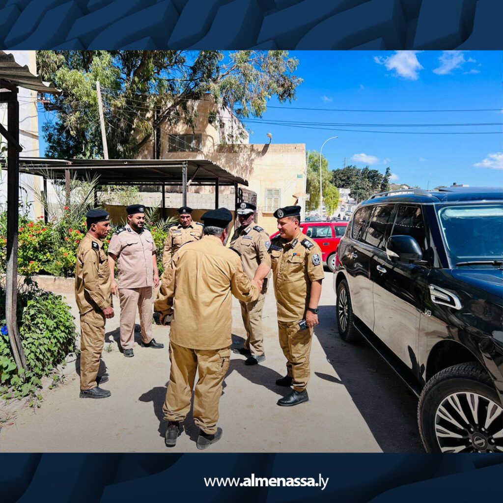 Extra5 1 جولة ميدانية موسعة لمعاون رئيس جهاز مكافحة الهجرة ومدير فروع المنطقة الشرقية بالجبل الأخضر