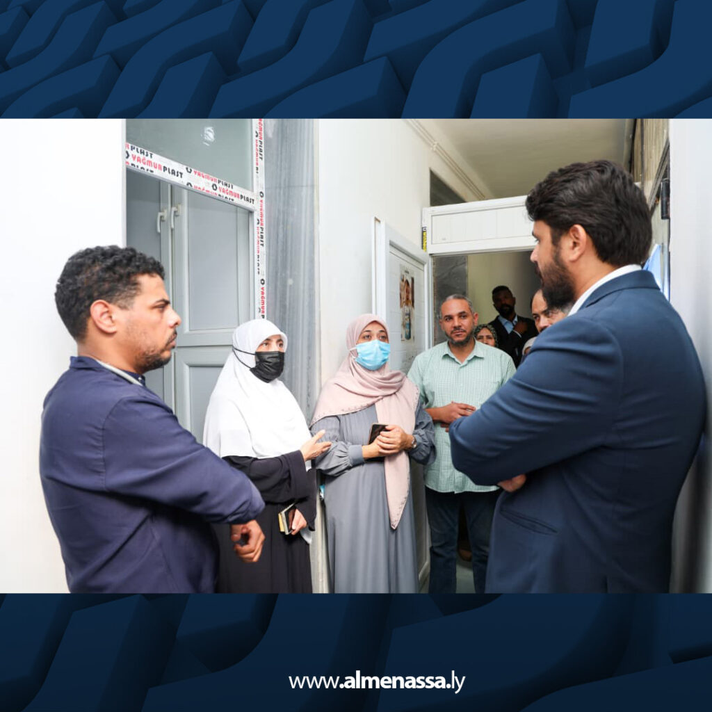 Extra6 3 وكيل عام وزارة الصحة يتفقد المستشفيات والمراكز الصحية بالمرج وفرزوغة