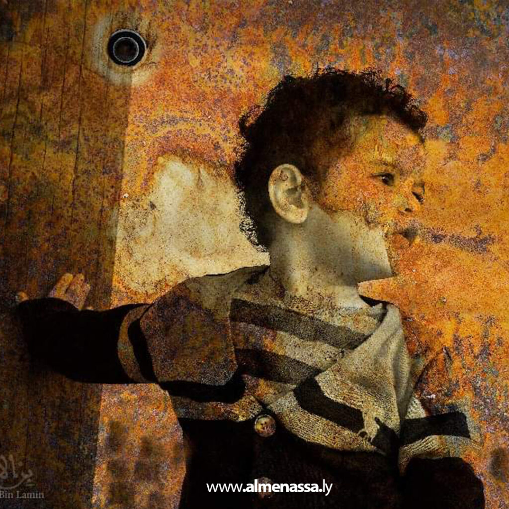 فنان يهيم في سورة البحر بلوحات للسلام والحب 7 Extra .jpg17