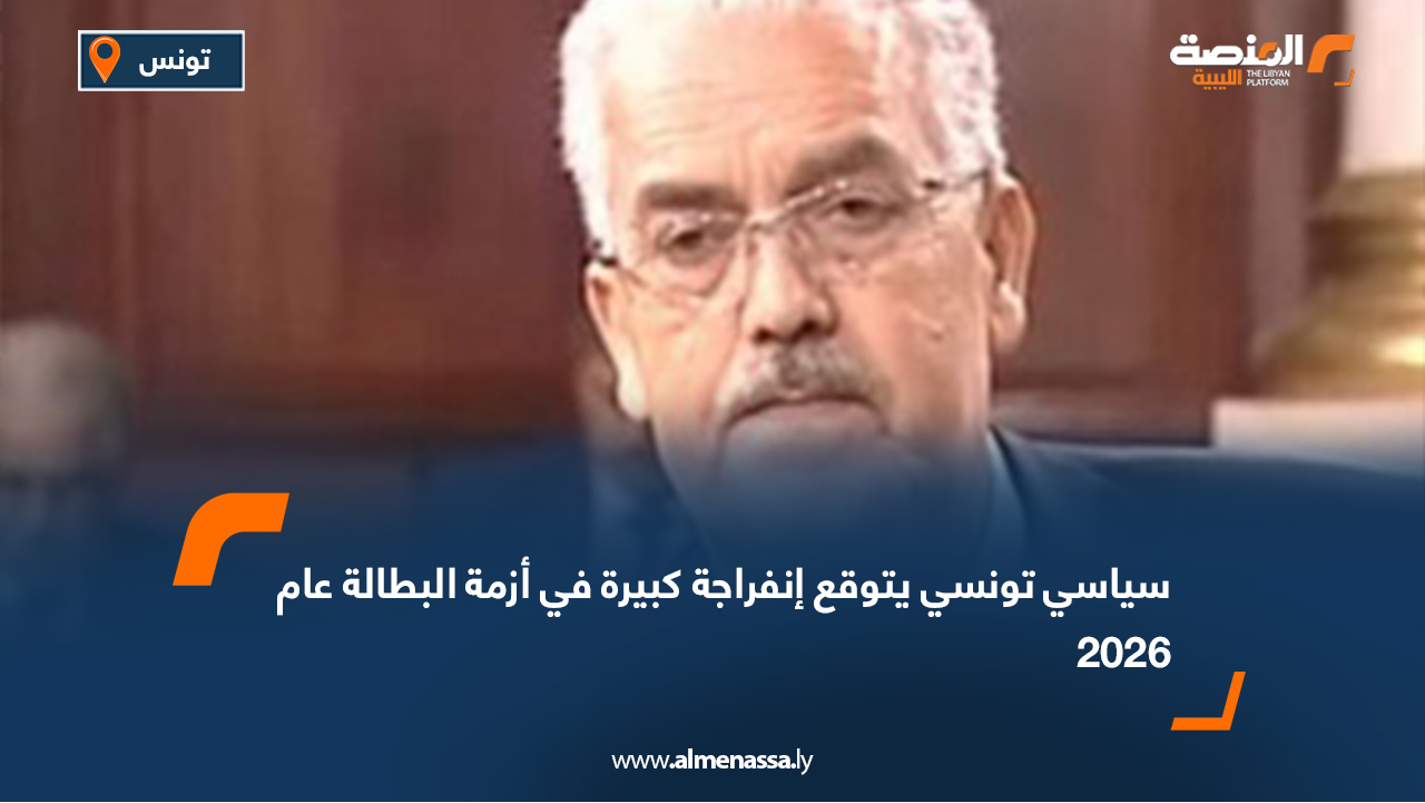 سياسي تونسي يتوقع إنفراجة كبيرة في أزمة البطالة عام 2026