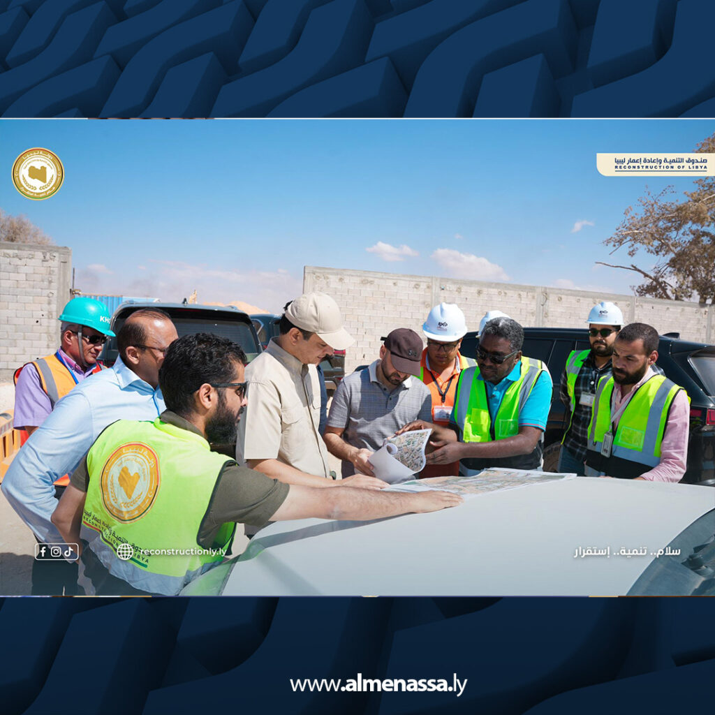 extra Recovered10 1 المهندس بالقاسم حفتر يتابع تطوير طريق الهواري في بنغازي