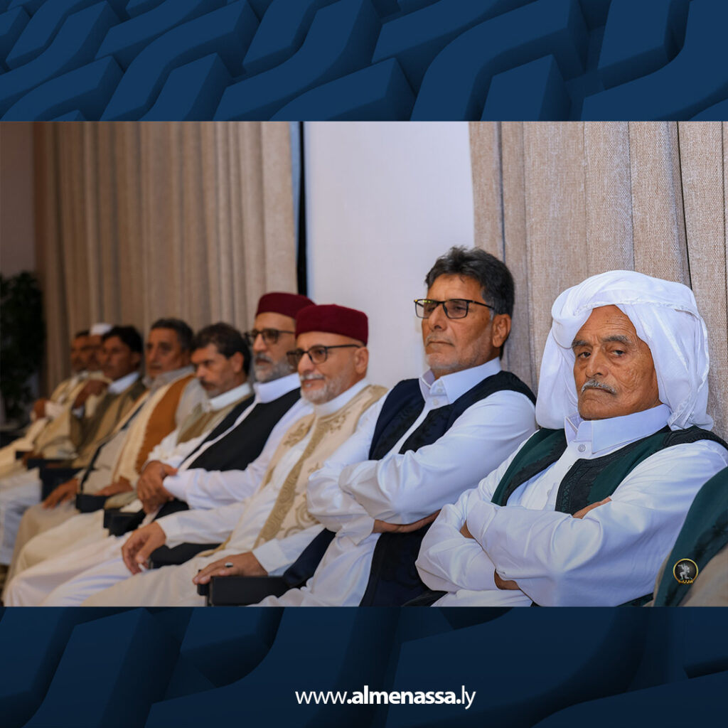 extra Recovered10 4 رئيس الأركان العامة يستقبل وفدا من مشايخ وأعيان منطقة البطنان