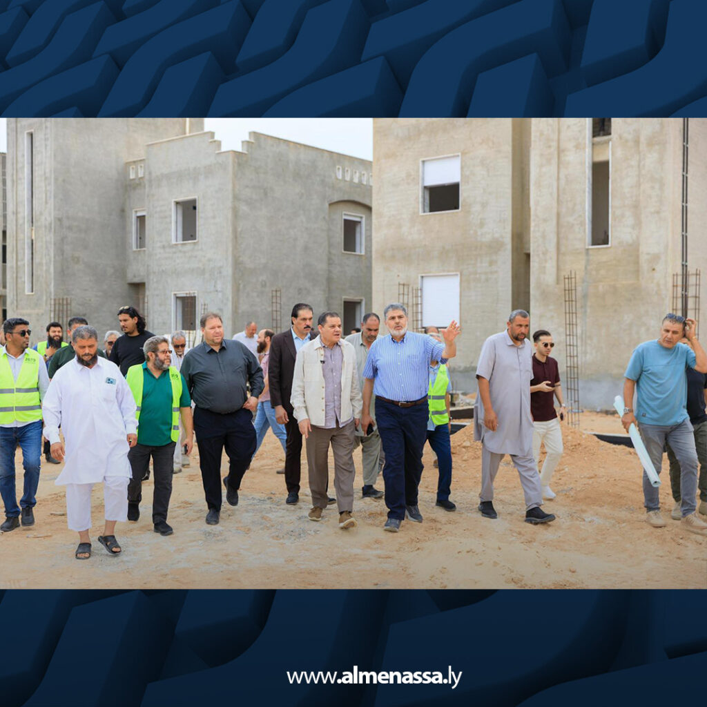 extra Recovered11 5 الدبيبة يتفقد مشروع الملايطة الإسكاني بمصراتة ضمن خطة الـ150 ألف وحدة سكنية
