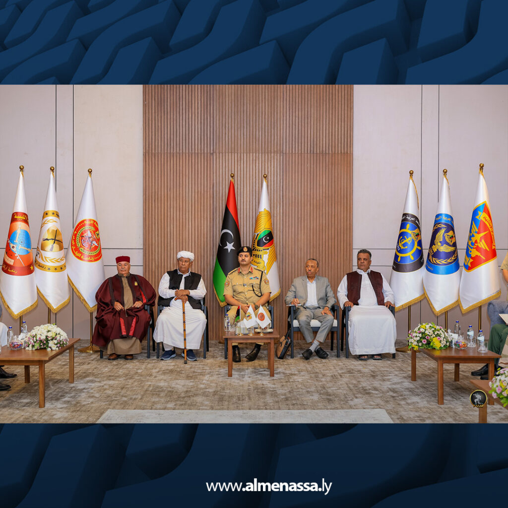 extra Recovered12 1 رئيس الأركان العامة يستقبل وفدا من مشايخ وأعيان منطقة البطنان