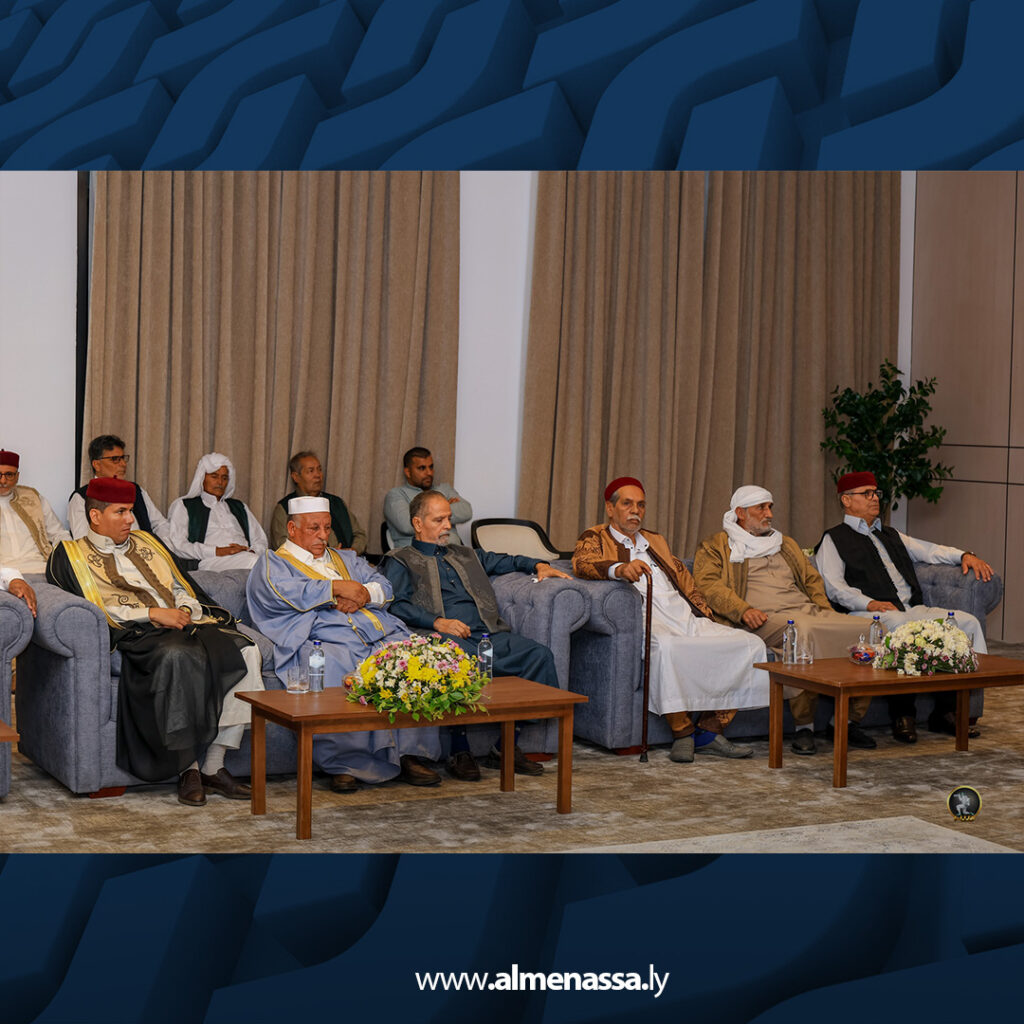 extra Recovered15 رئيس الأركان العامة يستقبل وفدا من مشايخ وأعيان منطقة البطنان