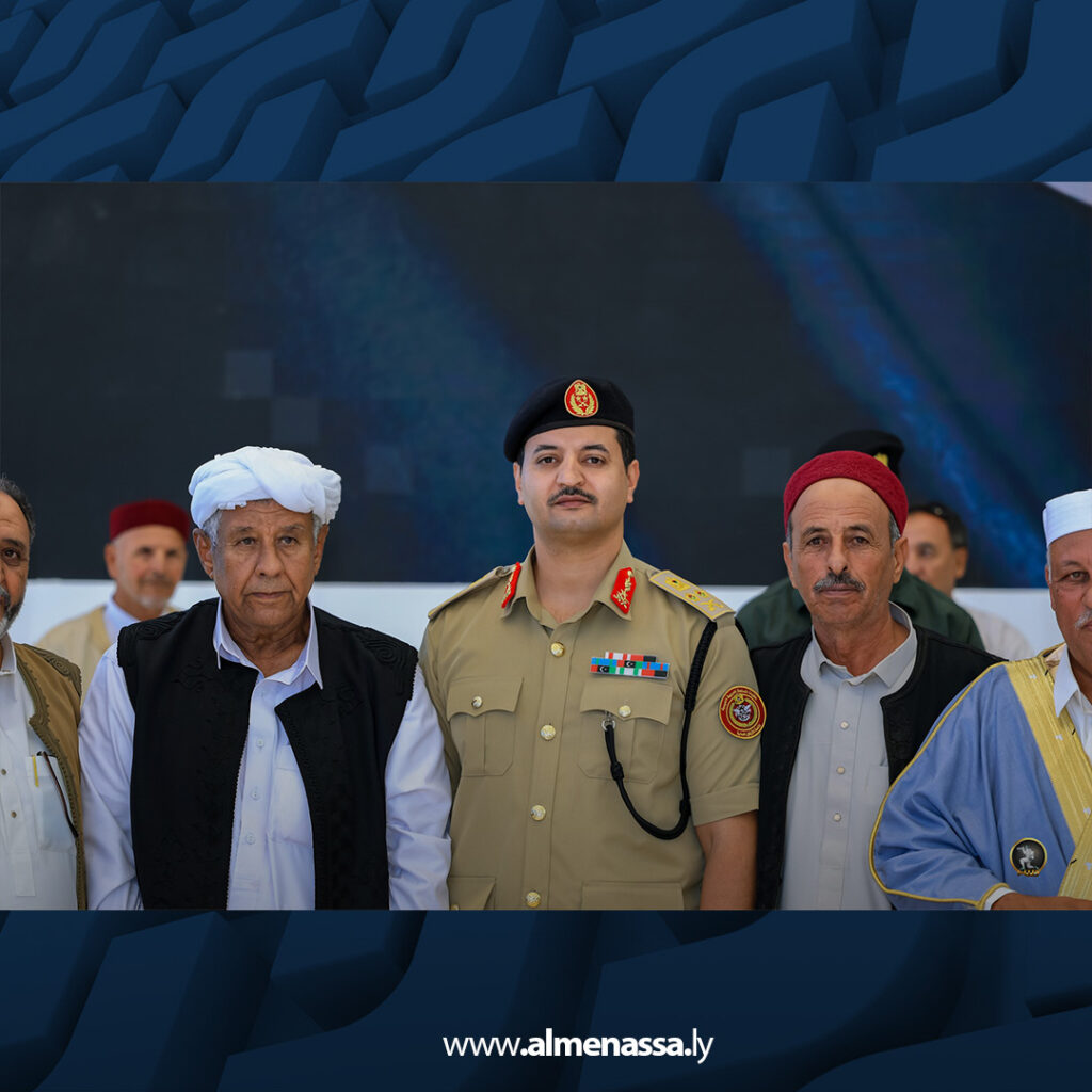 extra Recovered16 رئيس الأركان العامة يستقبل وفدا من مشايخ وأعيان منطقة البطنان