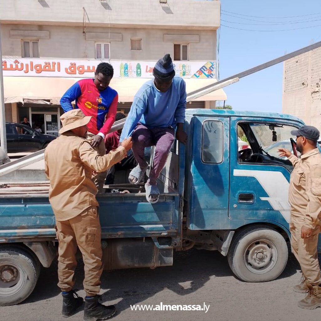 extra Recovered3 31 جهاز مكافحة الهجرة غير الشرعية يواصل حملاته لضبط الوافدين غير القانونيين في بنغازي