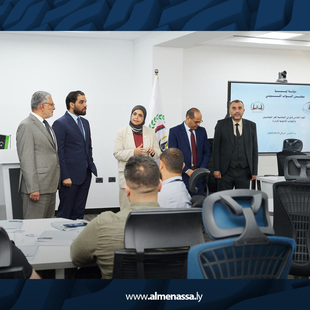 extra Recovered4 19 تكالة يبحث مع رئيس الرقابة الإدارية تقارير الأداء والمال العام