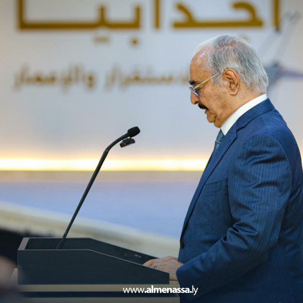 01 القائد العام يفتتح عددا من المشاريع الحيوية في اجدابيا