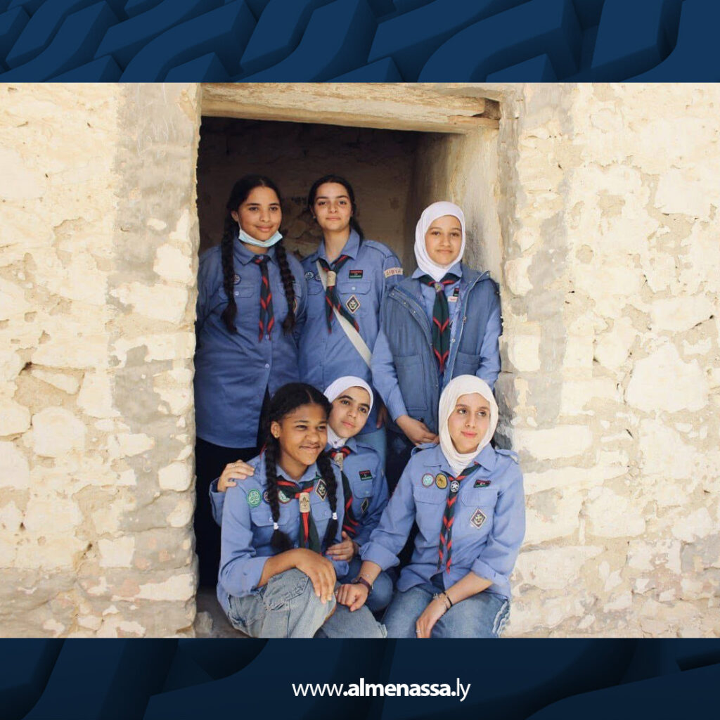 02 13 فتيات بنغازي في رحلة استكشافية بدأت من الجغبوب بين التاريخ والطبيعة والجمال