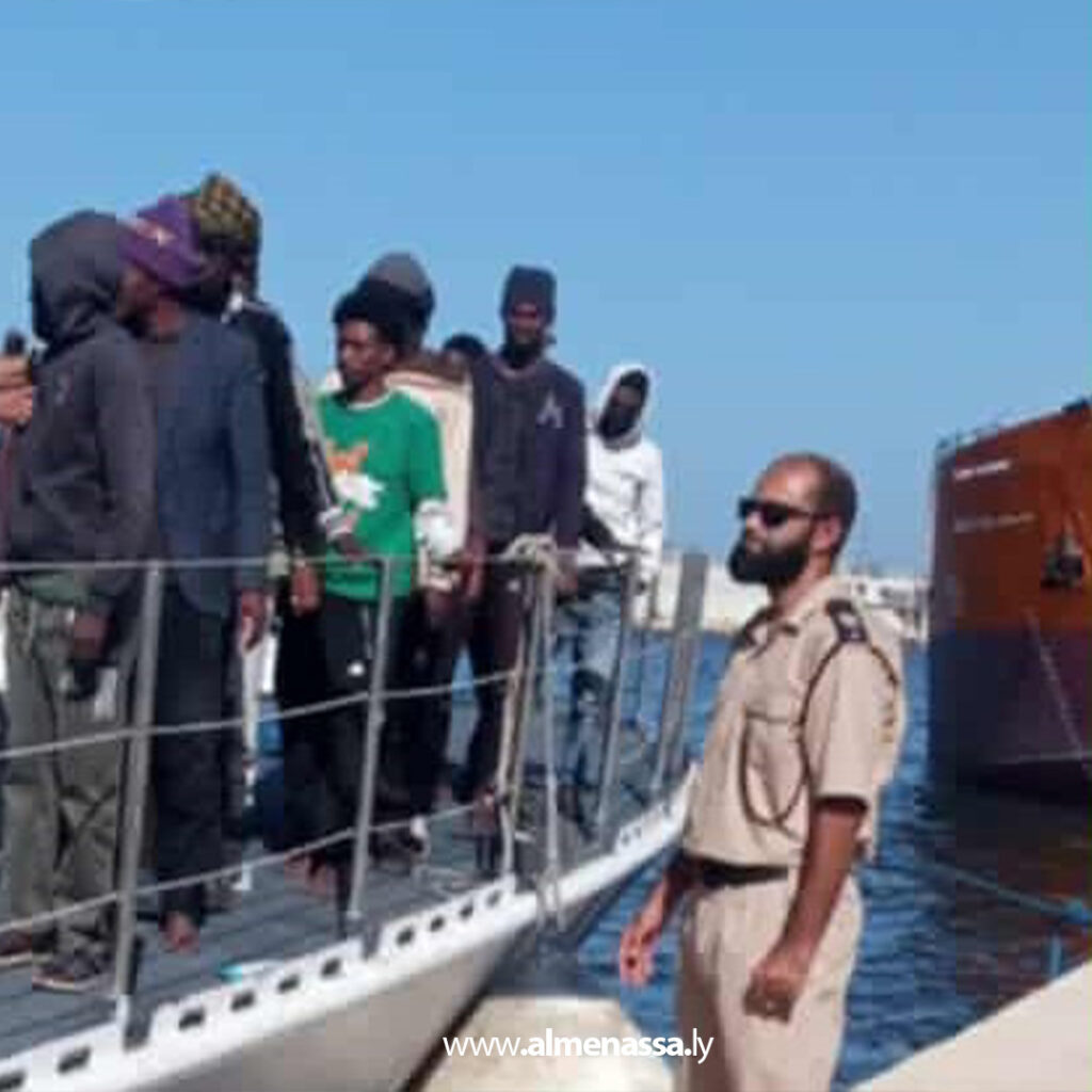 02 26 ليبيا تنقذ 49 مهاجراً سودانياً قبالة سواحل زوارة