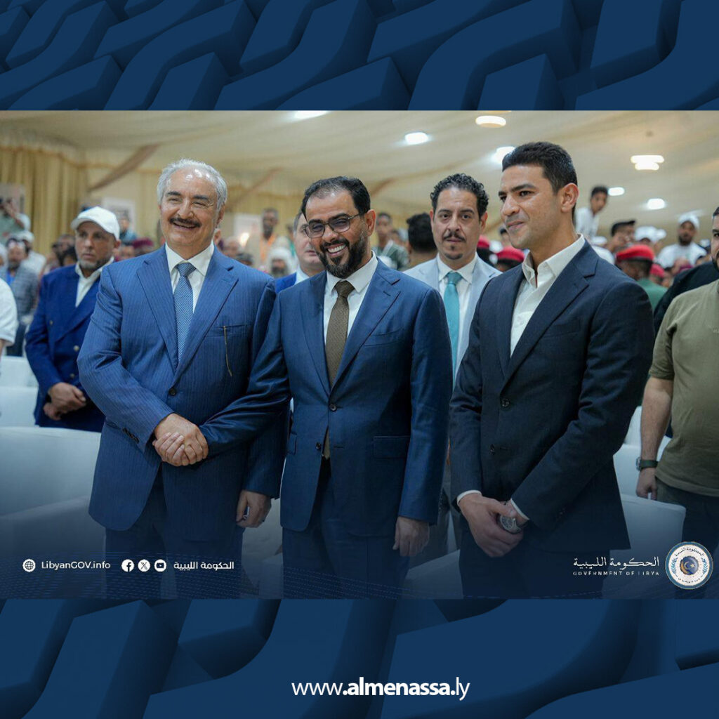 04 القائد العام يفتتح عددا من المشاريع الحيوية في اجدابيا