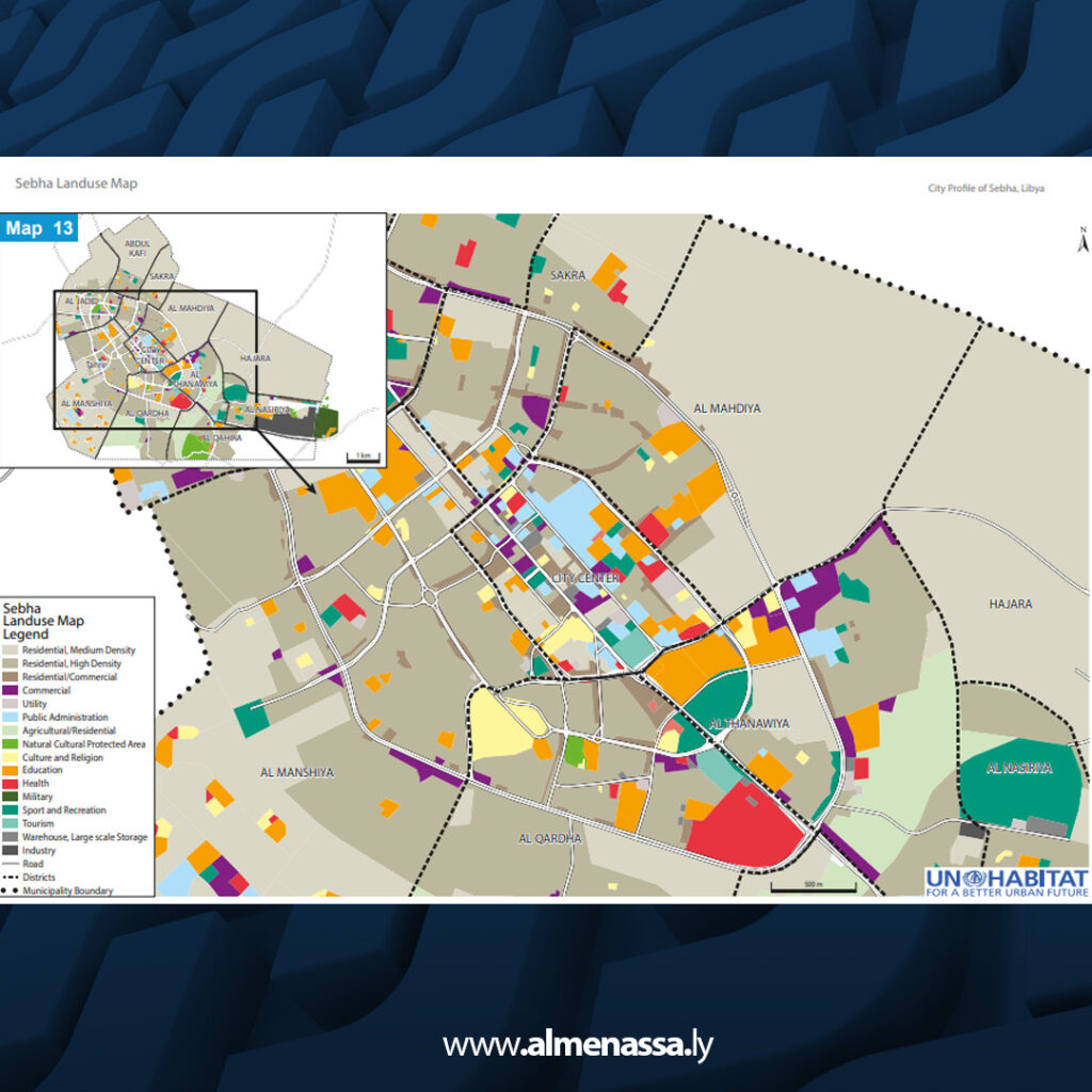 04 3 عميد بلدية سبها يلتقي وفد جامعة برنيتشي للعمارة والعمران لبحث التعاون الأكاديمي والبحثي