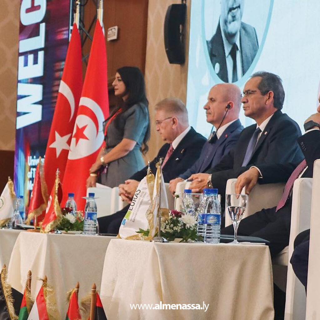 07 3 جامعة مصراتة تشارك في أعمال المؤتمر الخامس لرؤساء الجامعات العربية التركية