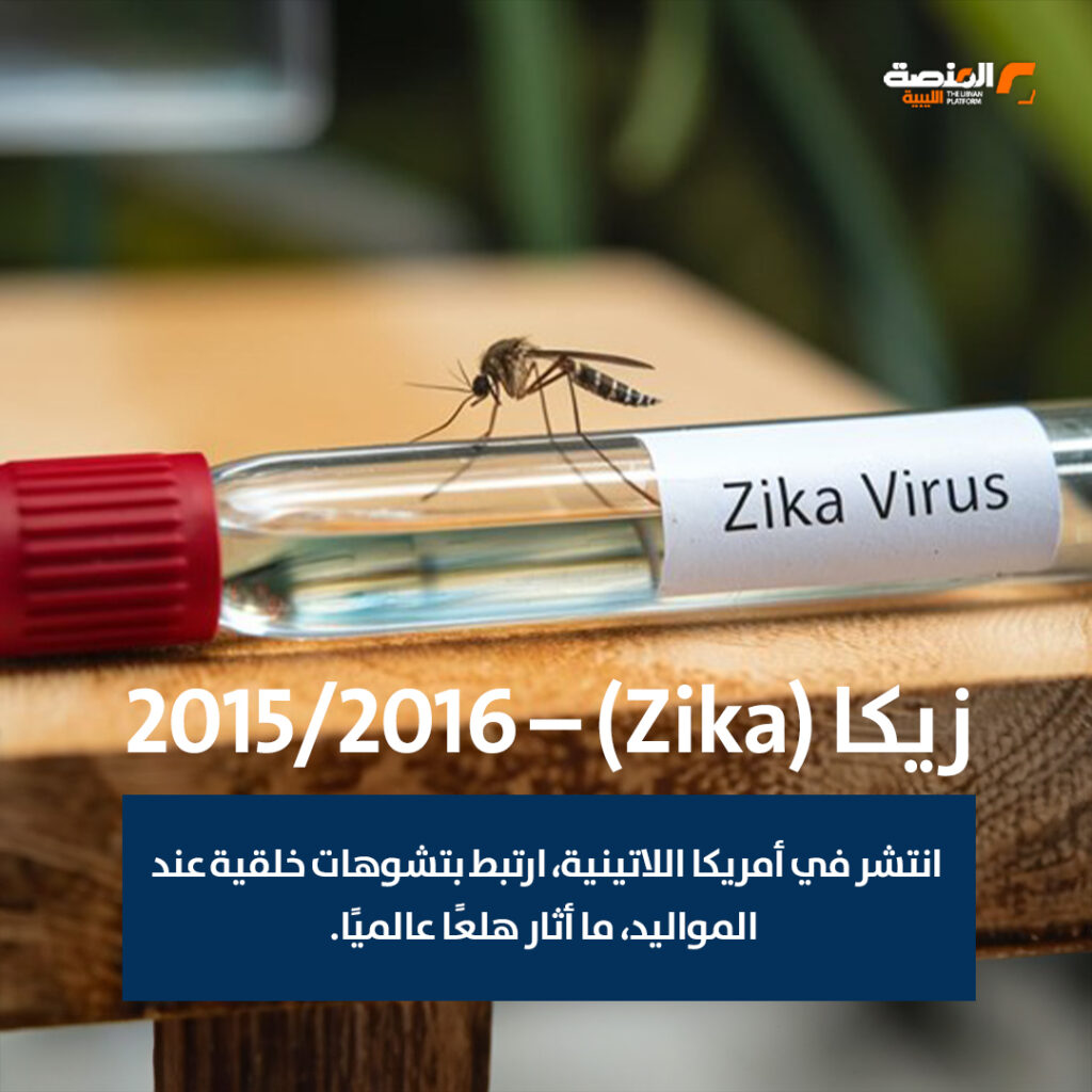 أبرز الأوبئة والأمراض العالمية خلال نصف قرن (1975 - 2025 ) 7 08 copy