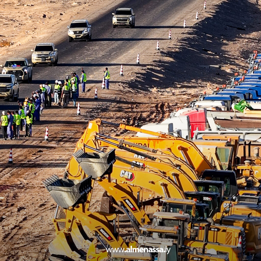 Extra 10.jpg12 10 نائب القائد العام يتفقد مشروع الطريق الدولي الجنوبي "سرت - سوكنة – سبها"