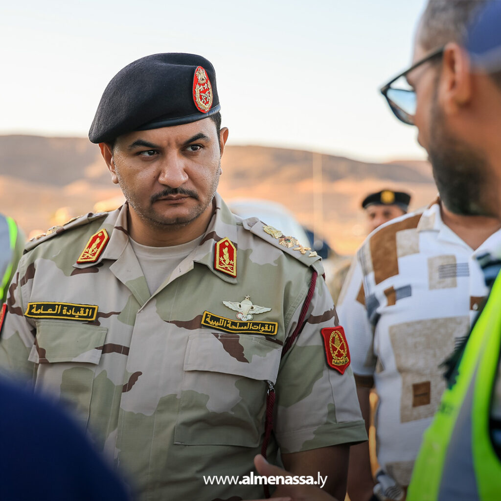 Extra 108.jpg3 108 نائب القائد العام يتفقد مشروع الطريق الدولي الجنوبي "سرت - سوكنة – سبها"