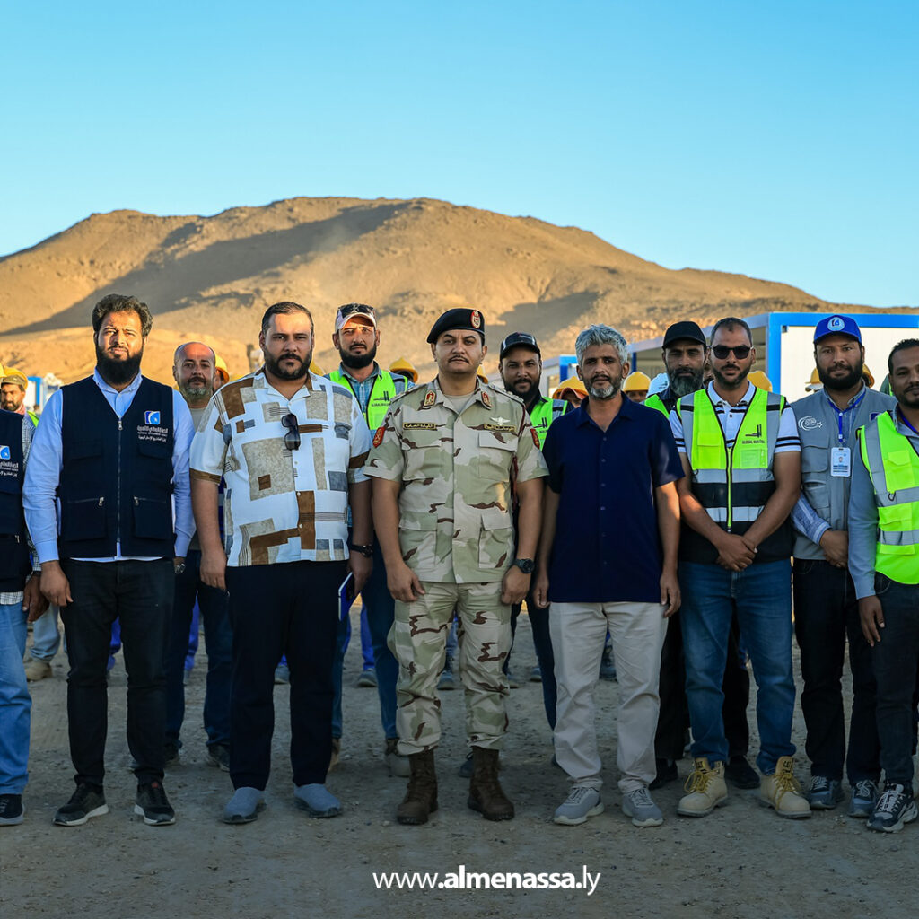 Extra 11.jpg11 11 نائب القائد العام يتفقد مشروع الطريق الدولي الجنوبي "سرت - سوكنة – سبها"