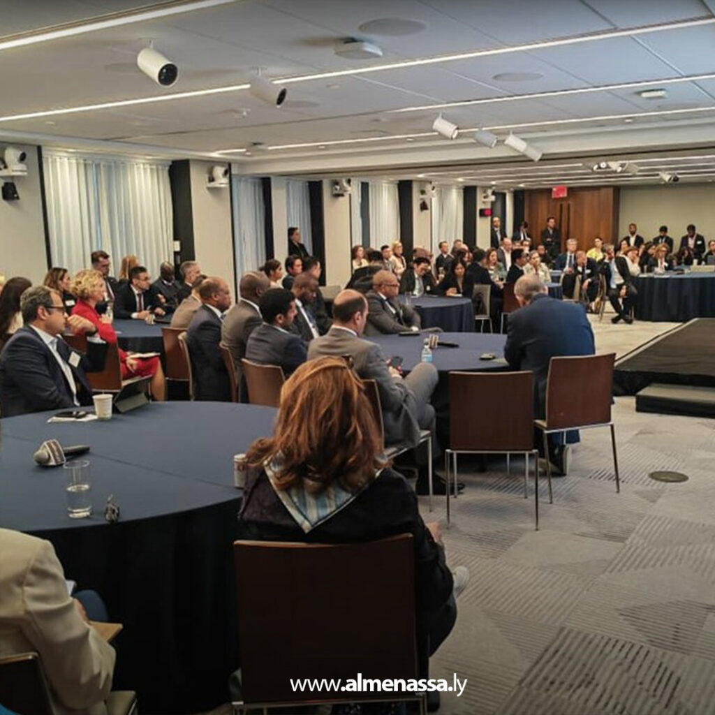 Extra 151 وفد ليبي يبحث التعاون المالي الدولي خلال مشاركته في منتدى بنك "جي بي مورغان" بواشنطن