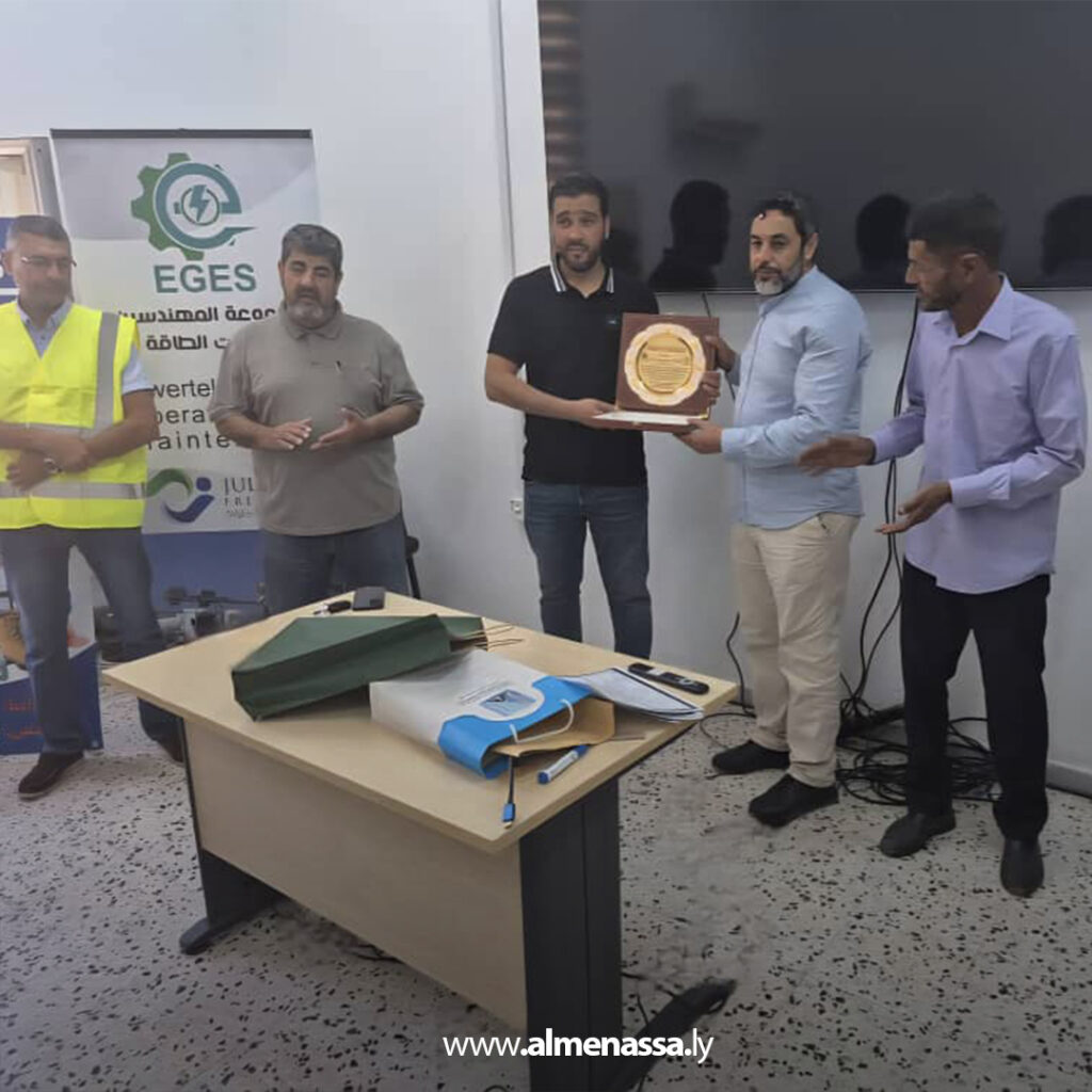 Extra 232 اختتام الدورة التدريبية الخاصة  بقسم صيانة الشفاطات بميناء الحرة جليانة .