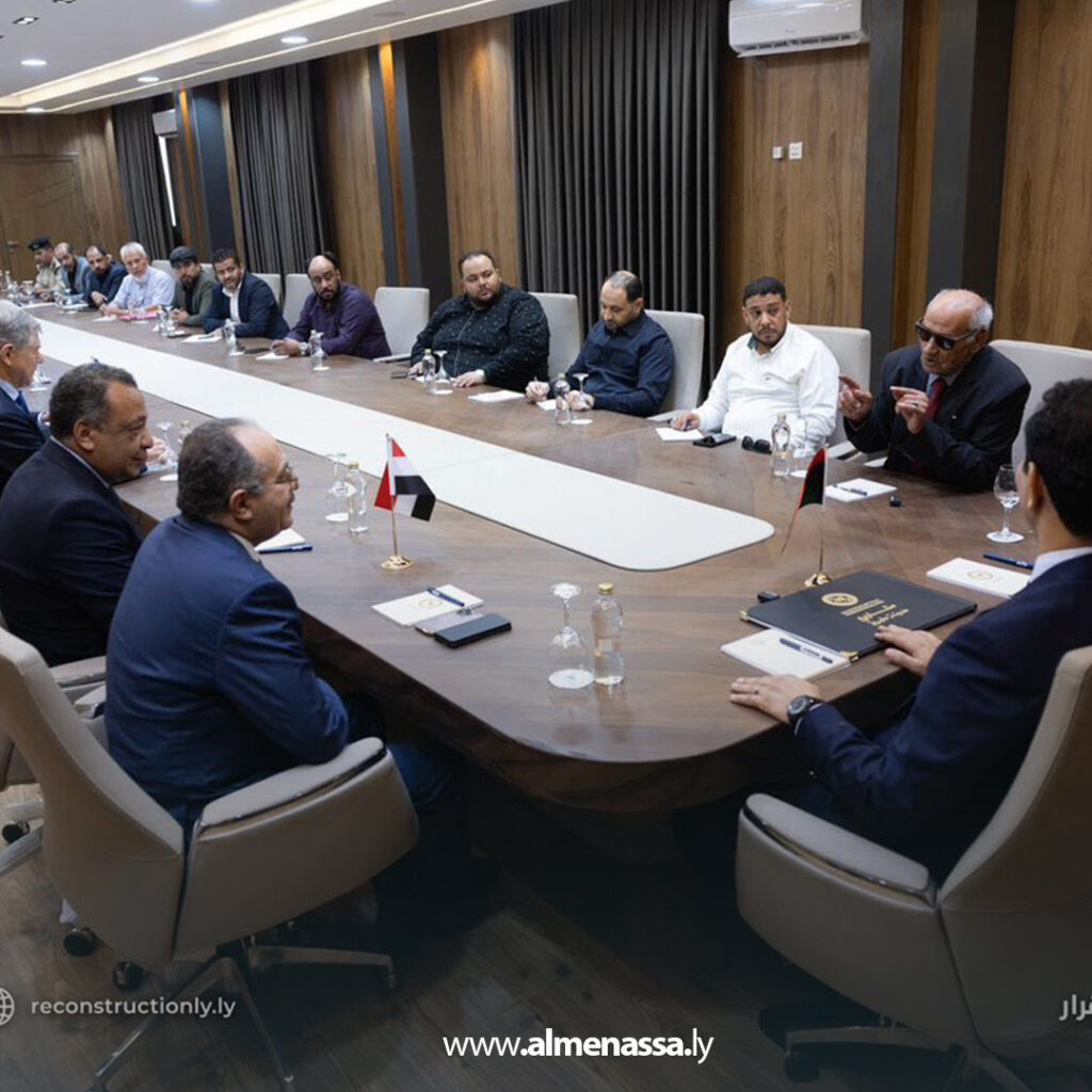 Extra 250 صندوق إعادة إعمار ليبيا يناقش مشاريع تطوير البنية التحتية في طبرق
