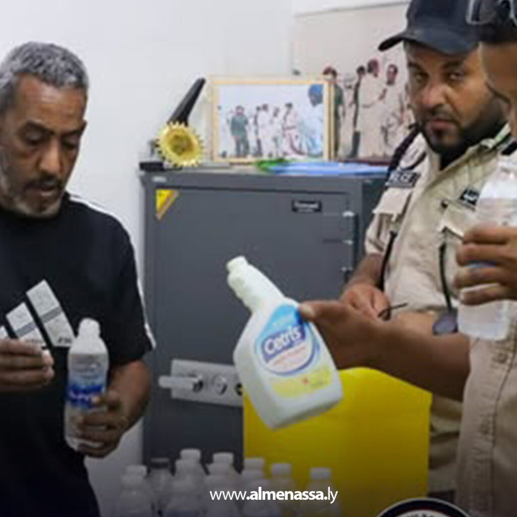 Extra 253 ضبط مصنع للمواد المسكرة في جالو بعد وفاة عدد من المواطنين بتسمم خطير