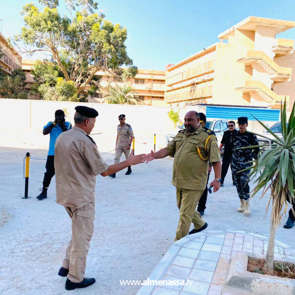 Extra 3 مدير أمن إجدابيا يبحث مع رئيس جهاز الحرس البلدي سبل تعزيز التعاون المشترك