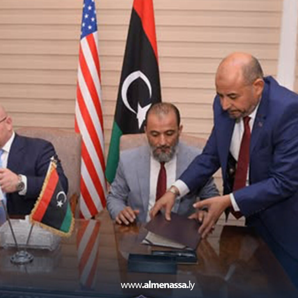 Extra 319 توقيع مذكرة تفاهم بين جهاز مكافحة المخدرات الليبي ونظيره الأمريكي لمكافحة الجريمة العابرة للحدود