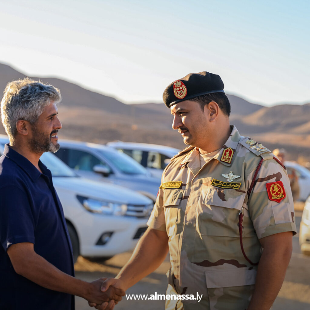 Extra 4.jpg23 4 نائب القائد العام يتفقد مشروع الطريق الدولي الجنوبي "سرت - سوكنة – سبها"