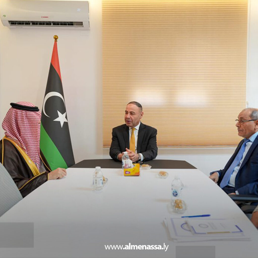 Extra 57 ليبيا والسعودية تبحثان الأوضاع في قطاع غزة والضفة الغربية