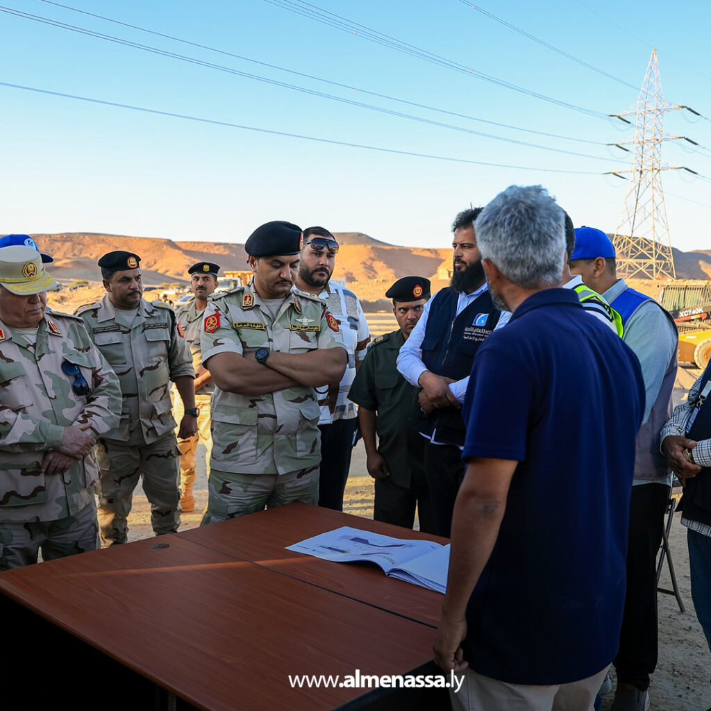 Extra 61.jpg5 61 نائب القائد العام يتفقد مشروع الطريق الدولي الجنوبي "سرت - سوكنة – سبها"