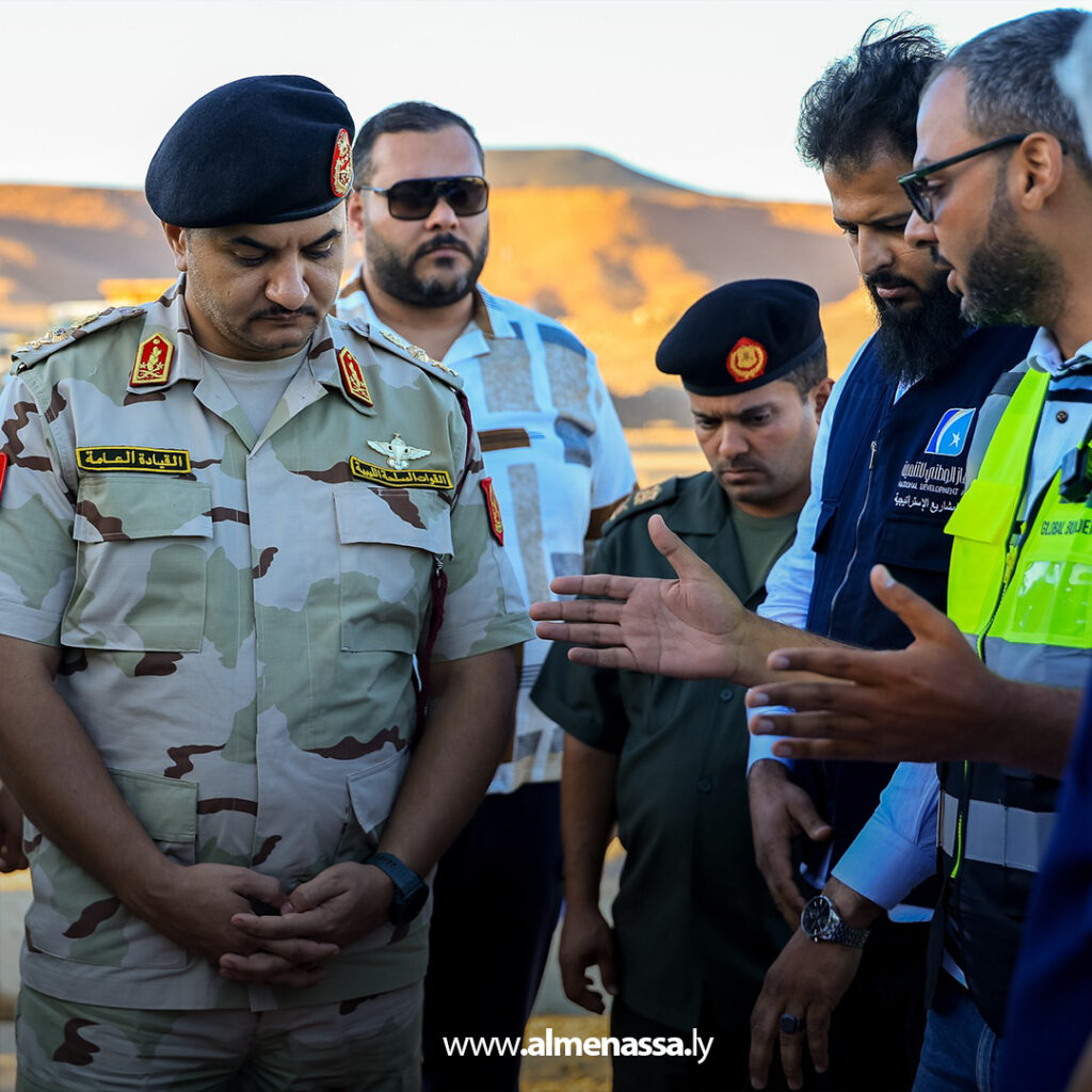 Extra 85.jpg4 85 نائب القائد العام يتفقد مشروع الطريق الدولي الجنوبي "سرت - سوكنة – سبها"