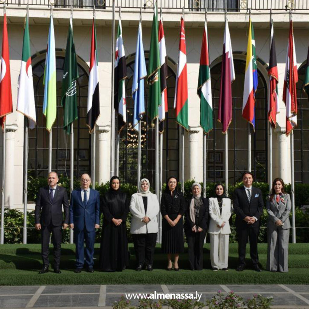 Extra1 58 وزيرة الشؤون الاجتماعية تؤكد التزام ليبيا بدعم العمل الاجتماعي العربي