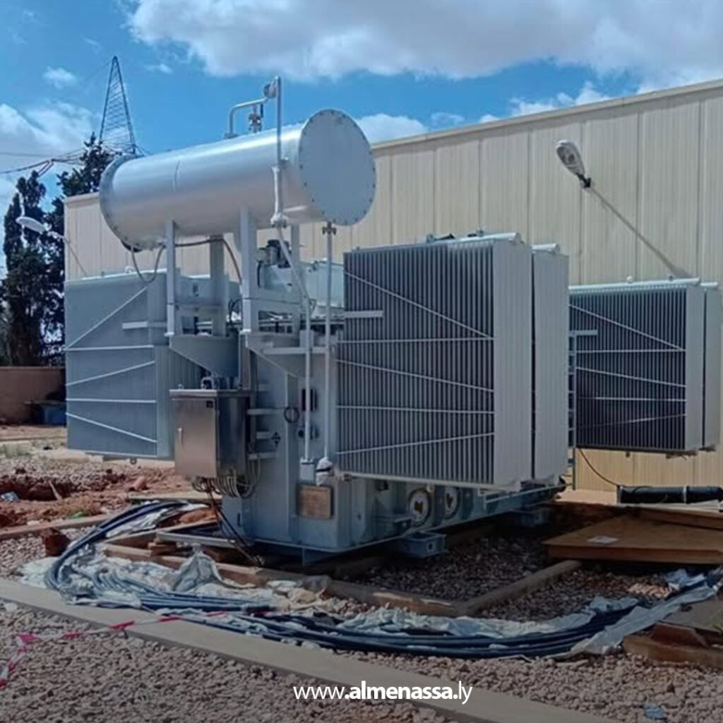 Extra11 28 انطلاق المراحل النهائية لمشروع إعادة وتأهيل محطة كهرباء حقن الجنوب في بنغازي