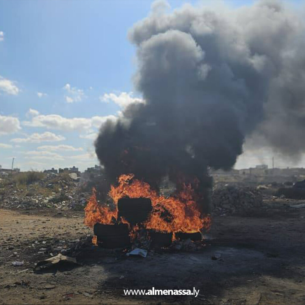 Extra11 55 جهاز البحث الجنائي يُتلف 142 كيلوغرام من المخدرات في طبرق