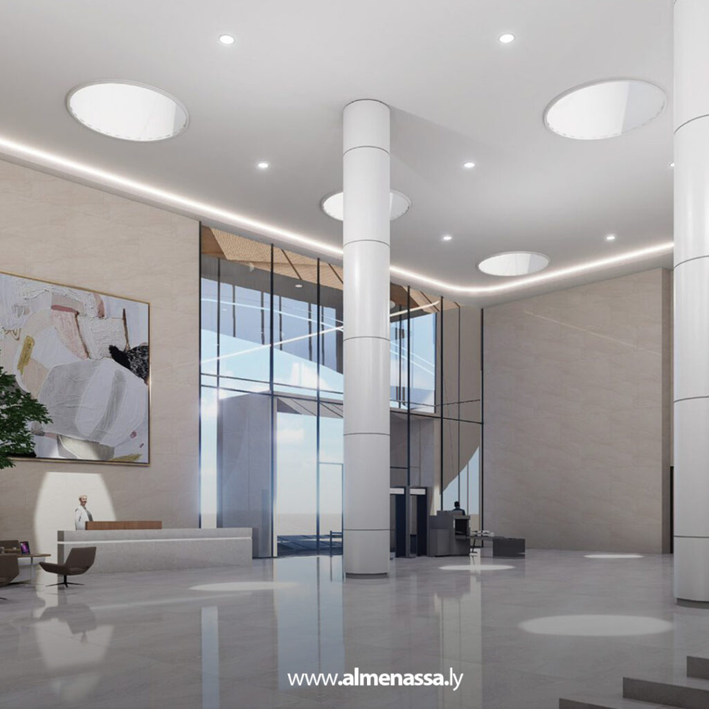 Extra11 89 تسارع وتيرة العمل في مشروع قصر المؤتمرات بسرت ضمن رؤية 2030 للتنمية