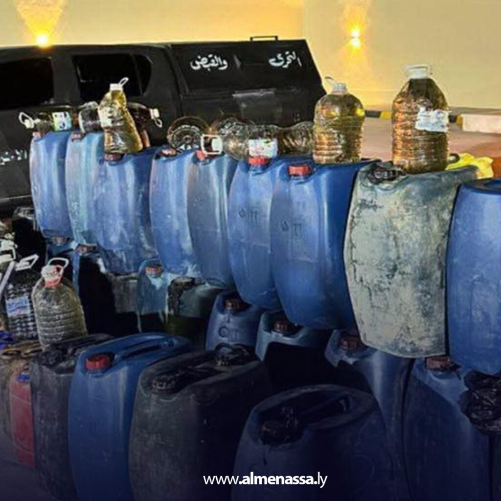 Extra11 97 عملية أمنية نوعية تكشف مخزن وقود وأسلحة في ضواحي إجدابيا