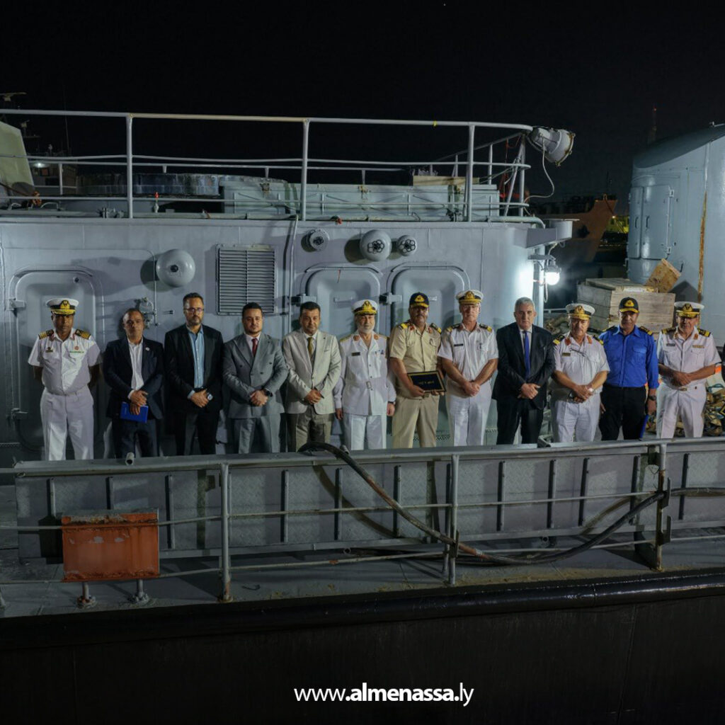 Extra11 99 الفرقاطة "الهاني" تعود إلى ليبيا وتنضم مجددًا إلى أسطول القوات البحرية بعد سنوات من الجدل والإصلاحات