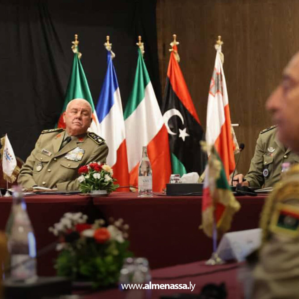 Extra111 1 الحداد يشارك في أعمال الاجتماع السابع عشر لرؤساء أركان جيوش دول مبادرة (5+5) دفاع بتونس
