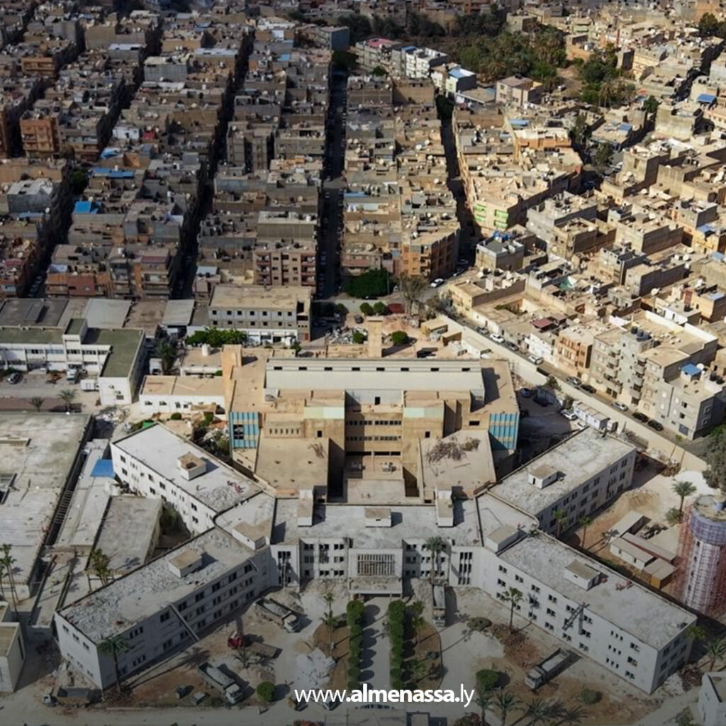 Extra1111 5 جولة ميدانية لمتابعة أعمال صيانة وتطوير مستشفى الجلاء ببنغازي