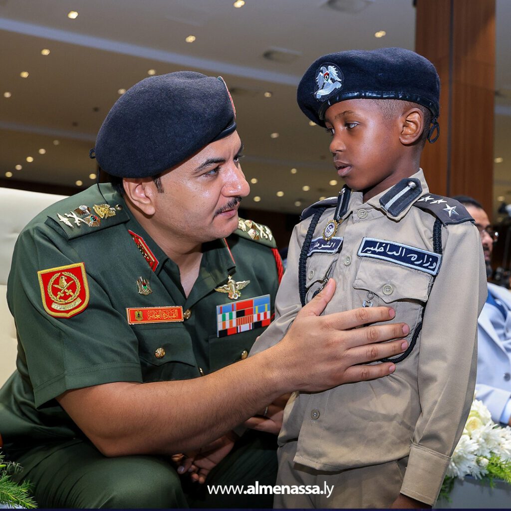 Extra11111 5 Deputy Commander of Libyan Armed Forces Pledges Continued Support for Police Development at 61st Anniversary Ceremony in Sabha
