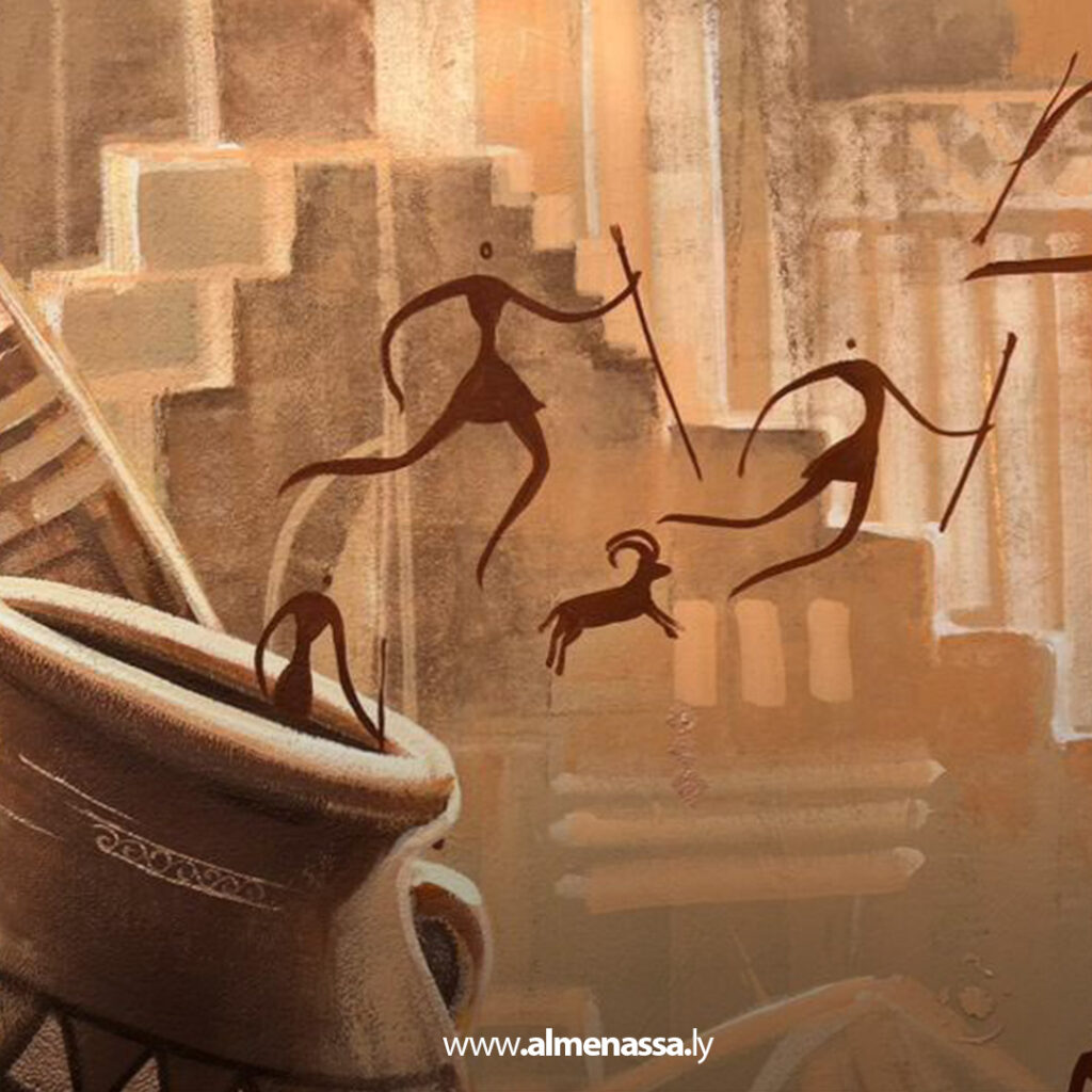 Extra111111 20 فنان ليبي يجسد جمال الصحراء على جدران فرنسا.. محمد شندول يروي قصة ليبيا بأسلوب معاصر