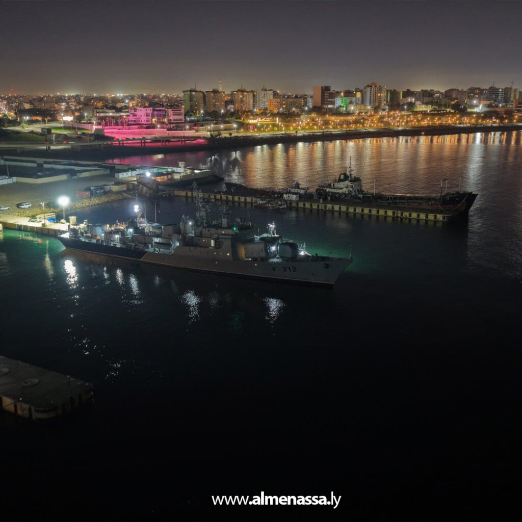 Extra1111111 12 الفرقاطة "الهاني" تعود إلى ليبيا وتنضم مجددًا إلى أسطول القوات البحرية بعد سنوات من الجدل والإصلاحات