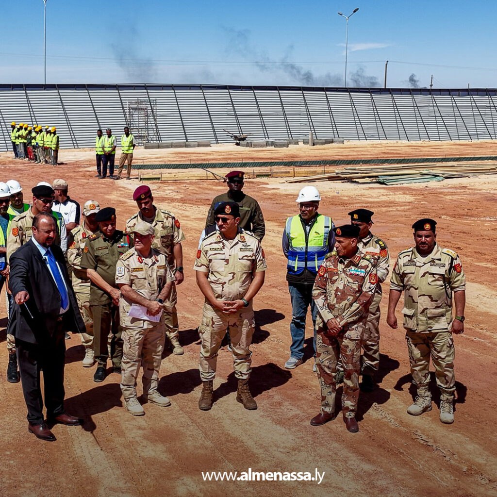 نائب القائد العام يضع حجر الأساس لمشروع القيادة العامة والمنطقة العسكرية الجنوبية في سبها 9 Extra11111111 15