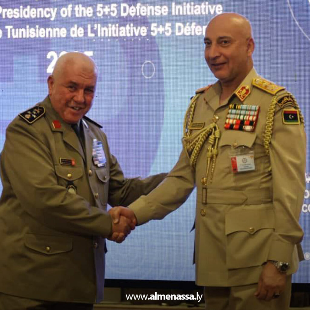 Extra111111111 الحداد يشارك في أعمال الاجتماع السابع عشر لرؤساء أركان جيوش دول مبادرة (5+5) دفاع بتونس