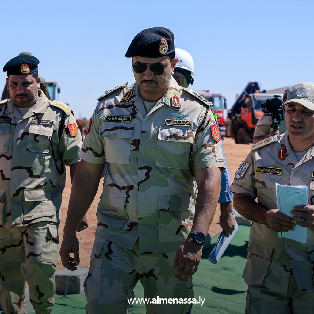 نائب القائد العام يضع حجر الأساس لمشروع القيادة العامة والمنطقة العسكرية الجنوبية في سبها 15 Extra11111111111111 6