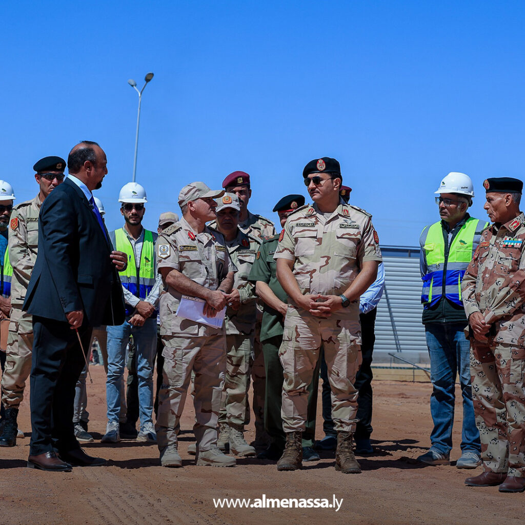 نائب القائد العام يضع حجر الأساس لمشروع القيادة العامة والمنطقة العسكرية الجنوبية في سبها 18 Extra11111111111111111 3