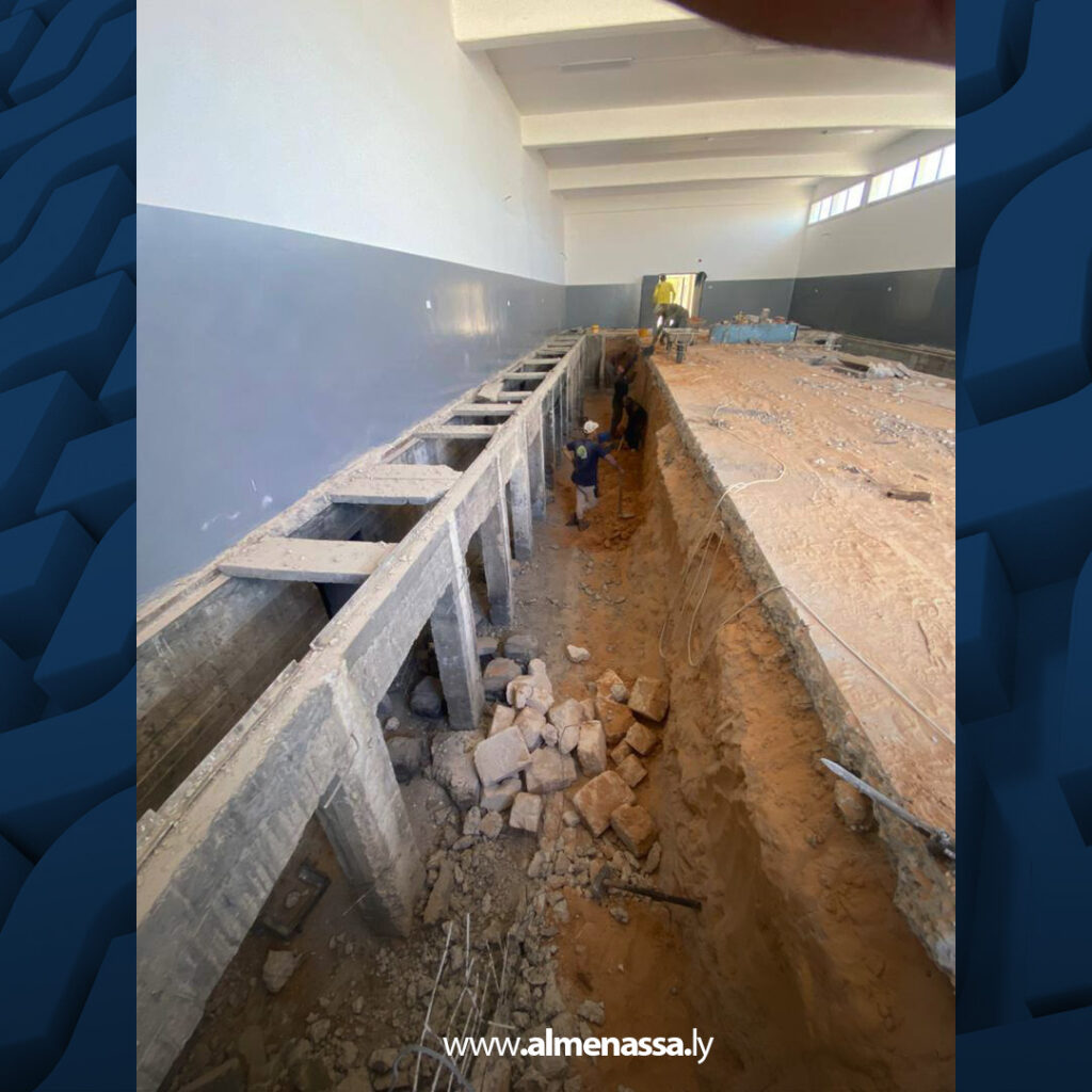 Extra2 18 شركة الكهرباء تنفذ أعمال صيانة شاملة لمحطة تحويل أبونجيم وتواصل إعادة تأهيل محطة الميامين بالجفارة