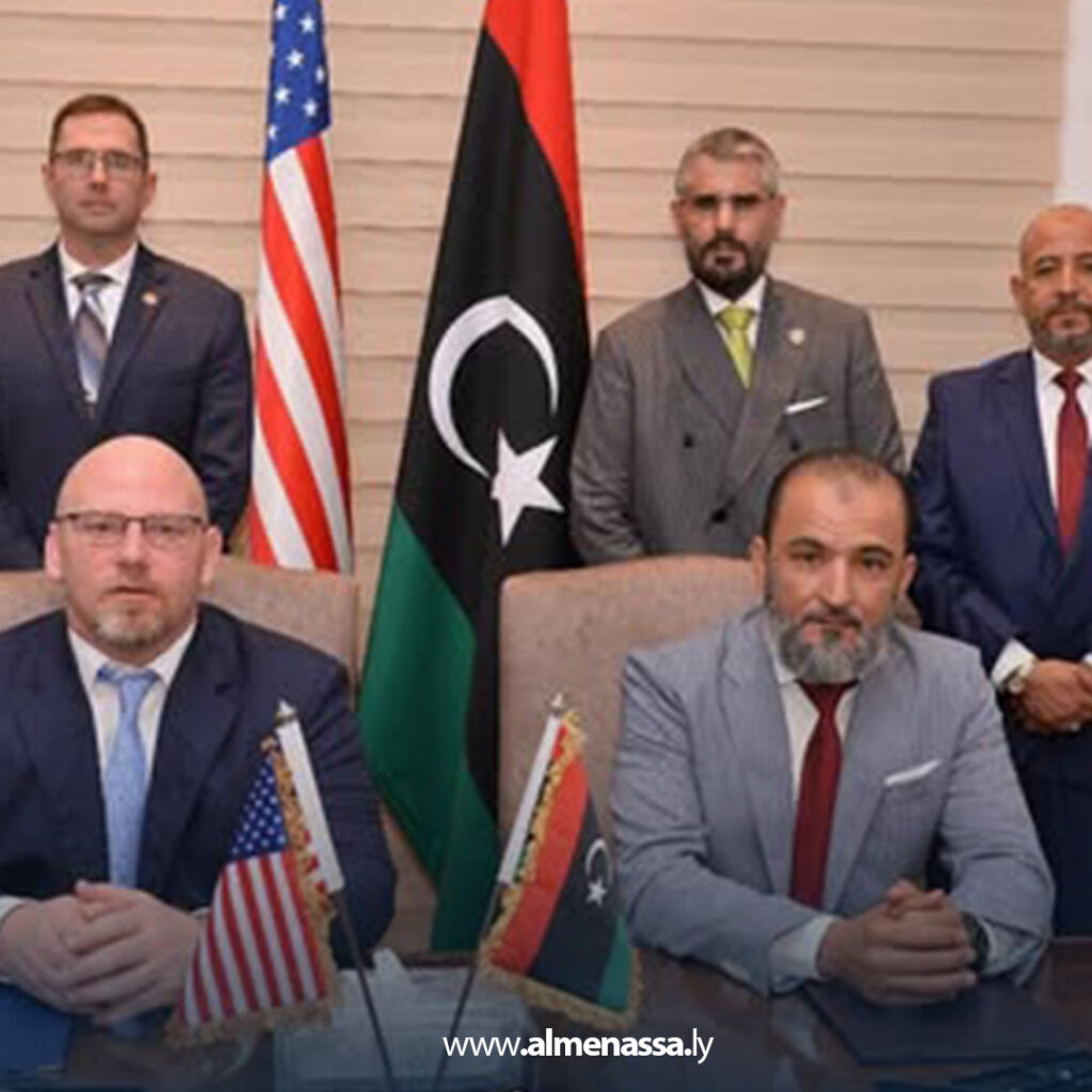 Extra2 41 توقيع مذكرة تفاهم بين جهاز مكافحة المخدرات الليبي ونظيره الأمريكي لمكافحة الجريمة العابرة للحدود